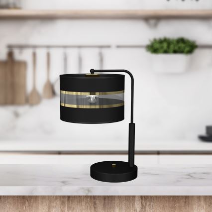 Bordlampe ULTIMO 1xE27/60W/230V sort