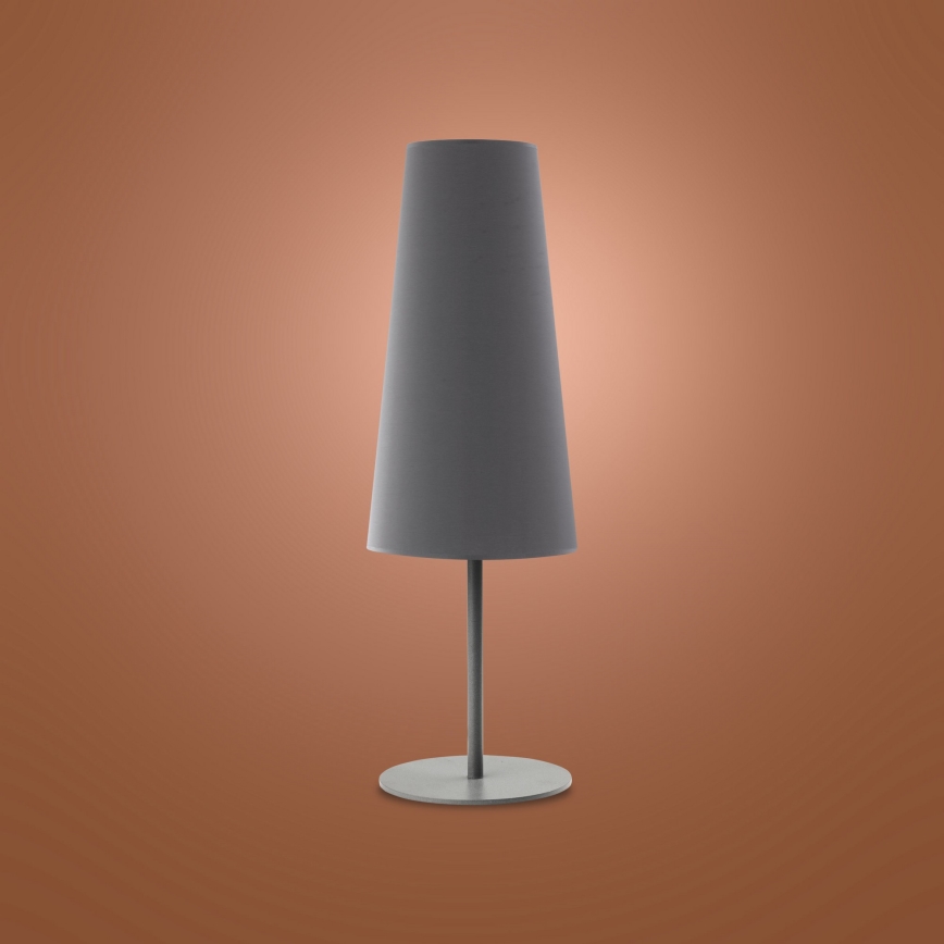 Bordlampe UMBRELLA 1xE27/15W/230V grå