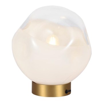 Bordlampe VANA 1xE27/40W/230V creme/guld