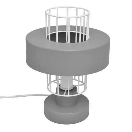 Bordlampe VOLTA 1xE27/15W/230V grå