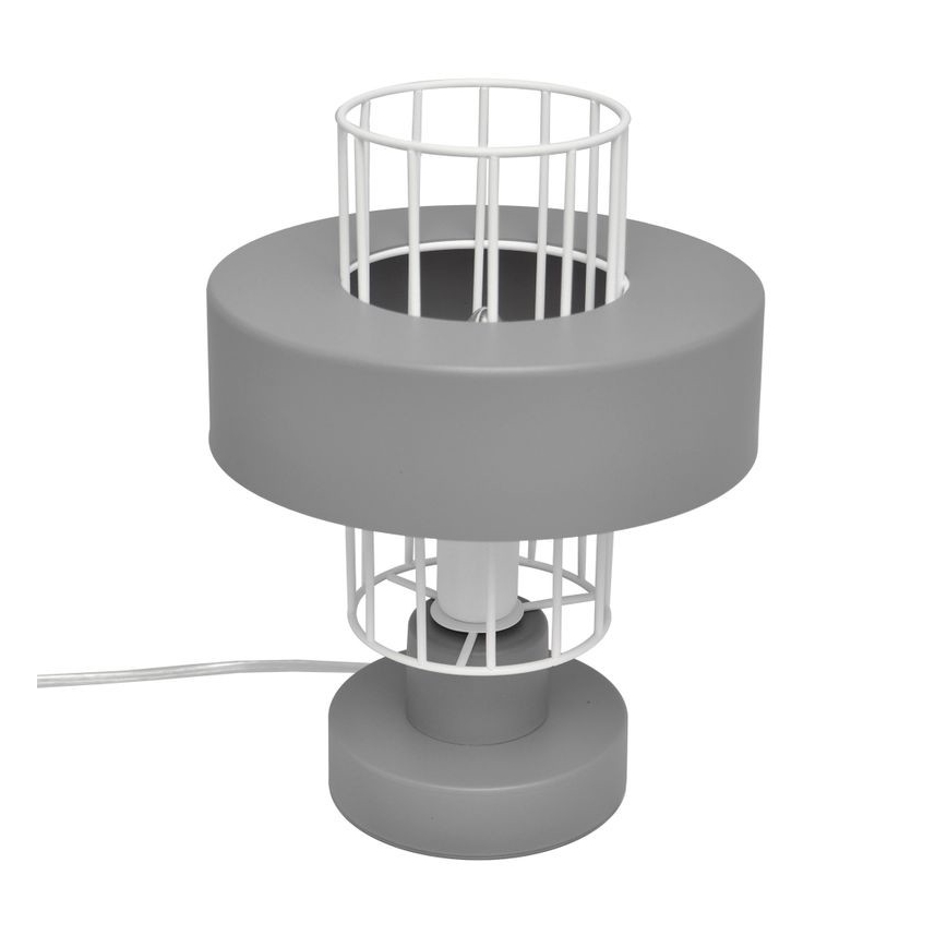 Bordlampe VOLTA 1xE27/15W/230V grå