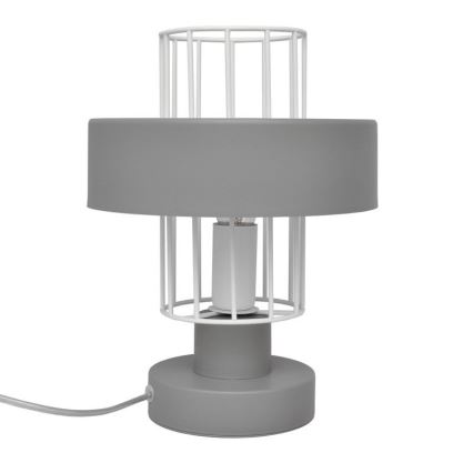 Bordlampe VOLTA 1xE27/15W/230V grå