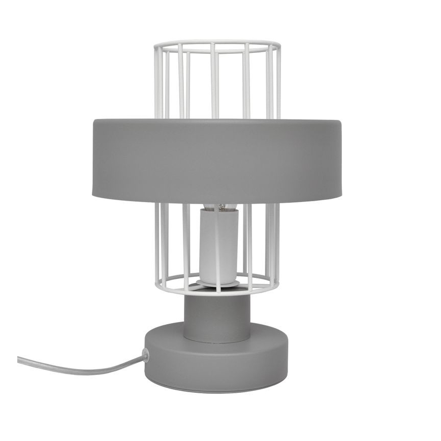 Bordlampe VOLTA 1xE27/15W/230V grå