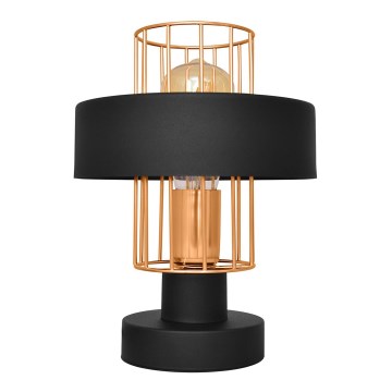 Bordlampe VOLTA 1xE27/15W/230V sort/gylden