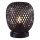 Bordlampe ZANZIBAR 1xE27/20W/230V diameter 18 cm bambus