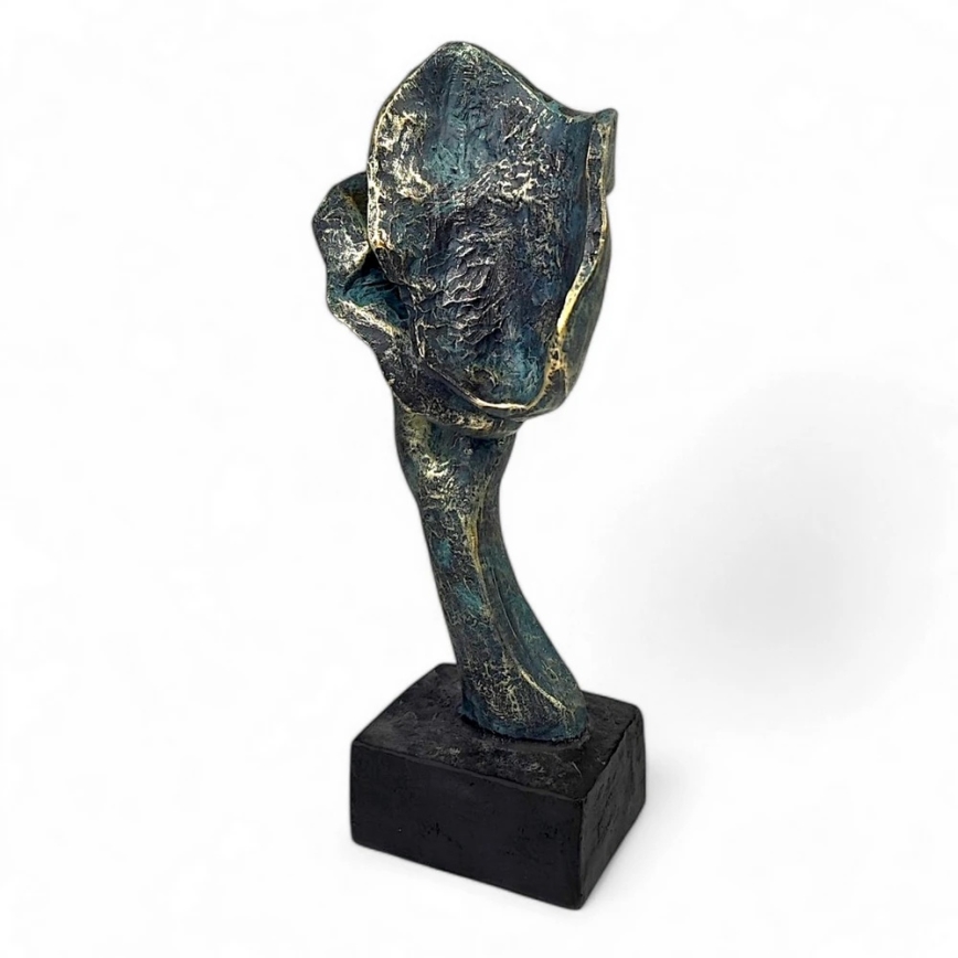 Bordsdekoration 35x22x13 cm harpiks/patina
