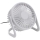 Bordventilator USB diameter 15 cm hvid