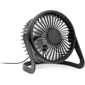 Bordventilator USB diameter 15 cm sort