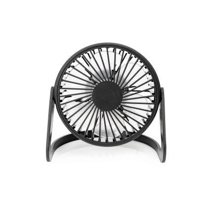 Bordventilator USB diameter 15 cm sort