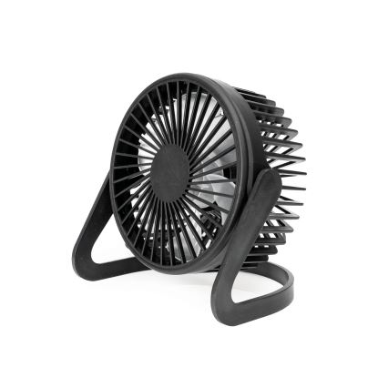 Bordventilator USB diameter 15 cm sort