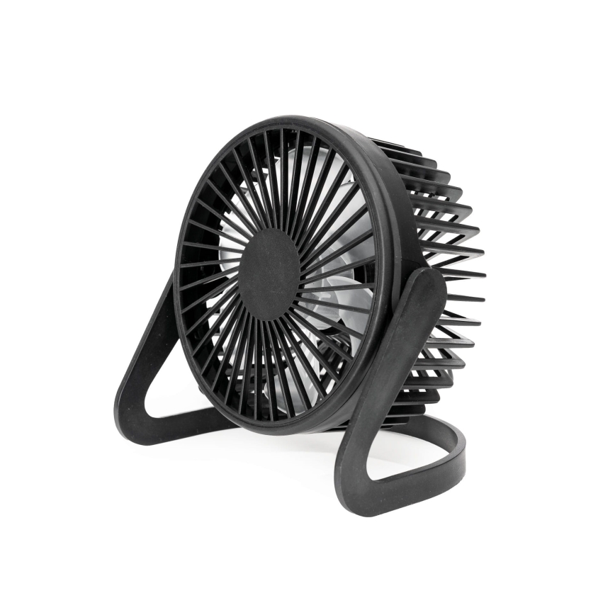 Bordventilator USB diameter 15 cm sort