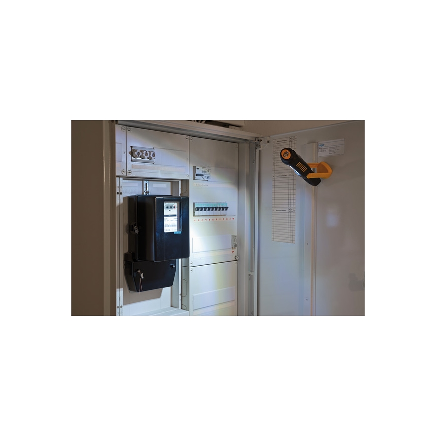 Brennenstuhl - LED arbejdslampe LED/3xAA orange