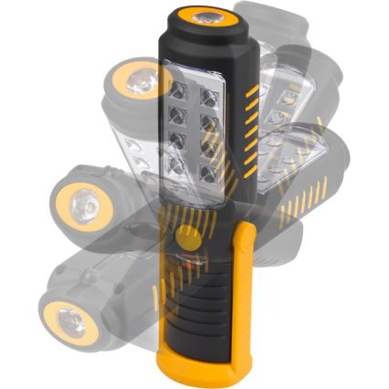 Brennenstuhl - LED arbejdslampe LED/3xAA orange