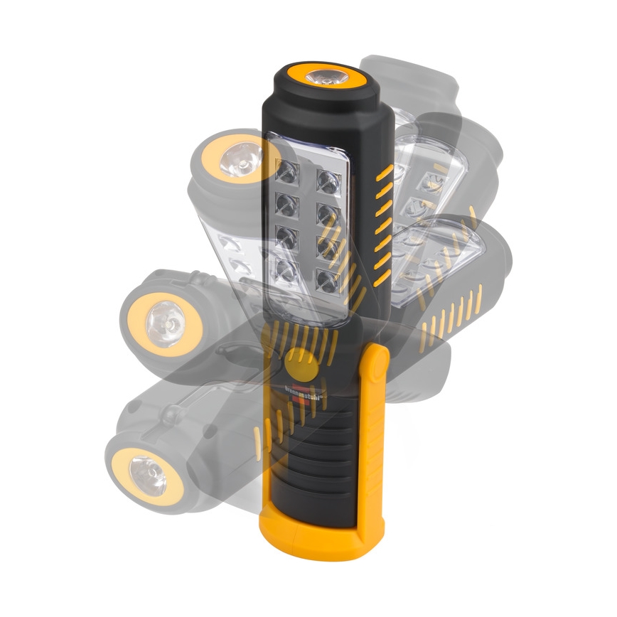 Brennenstuhl - LED arbejdslampe LED/3xAA orange