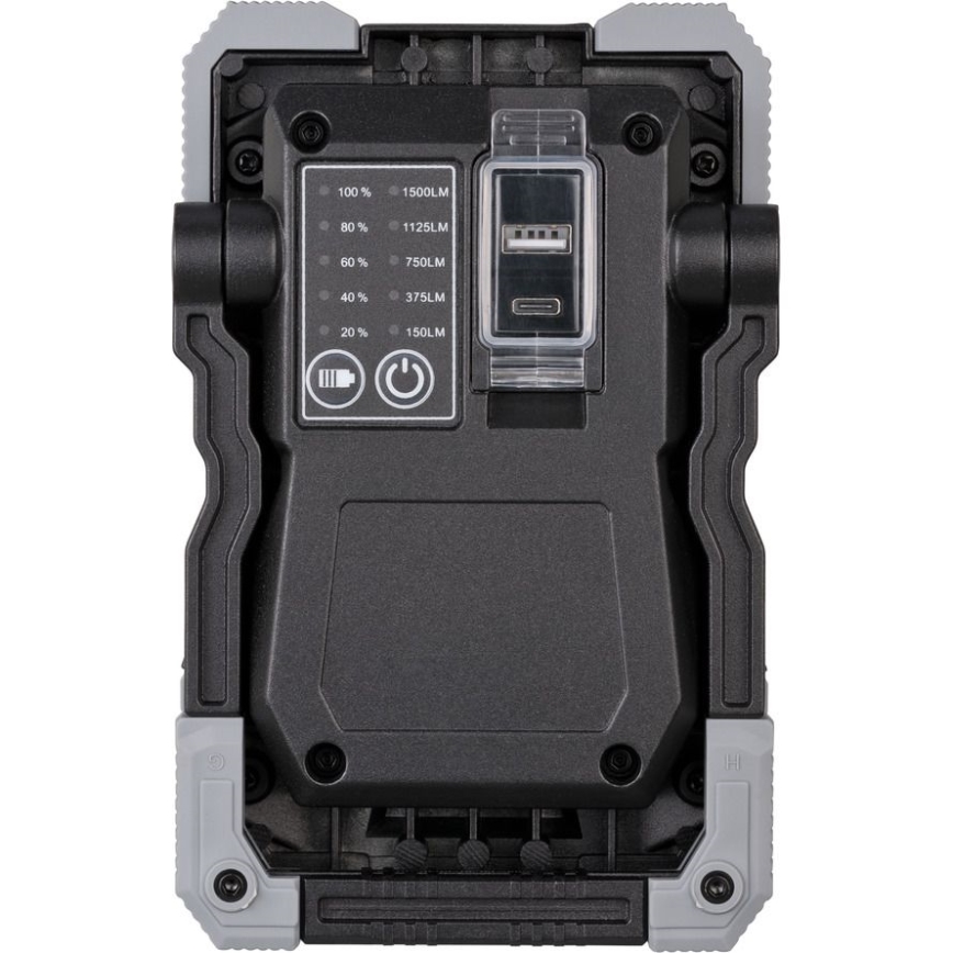 Brennenstuhl - LED projektør LED/15W/5V 5000 mAh IP65 genopladelig