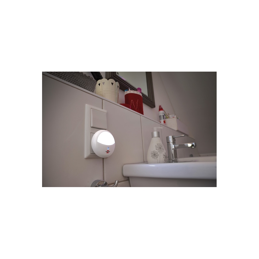 Brennenstuhl - LED vågelampe med sensor LED/0,85W/230V