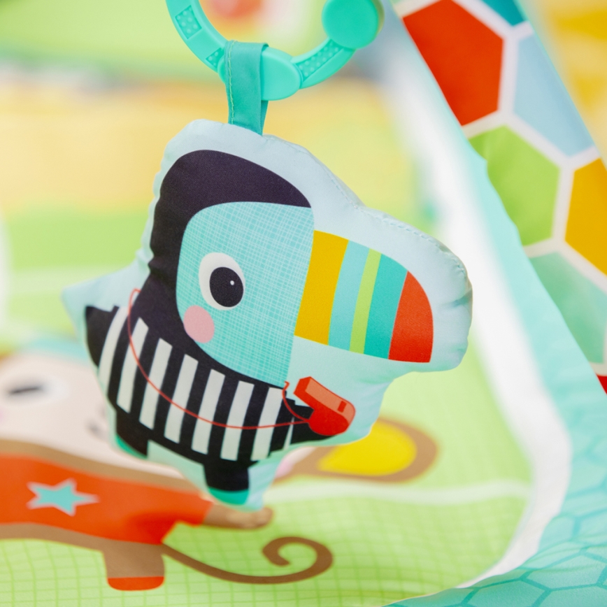 Bright Starts - Babylegetæppe OBALL GRIP & KICK 3xAA