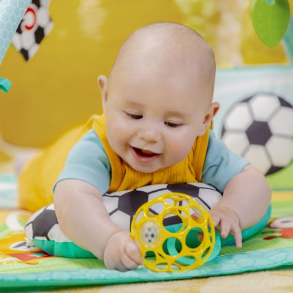 Bright Starts - Babylegetæppe OBALL GRIP & KICK 3xAA