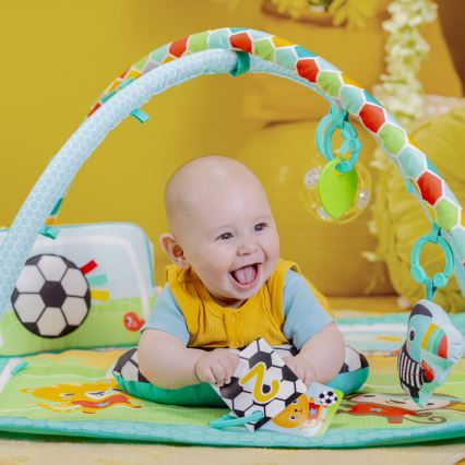 Bright Starts - Babylegetæppe OBALL GRIP & KICK 3xAA
