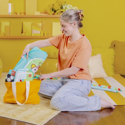 Bright Starts - Babylegetæppe OBALL GRIP & KICK 3xAA