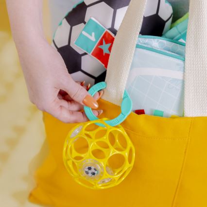 Bright Starts - Babylegetæppe OBALL GRIP & KICK 3xAA