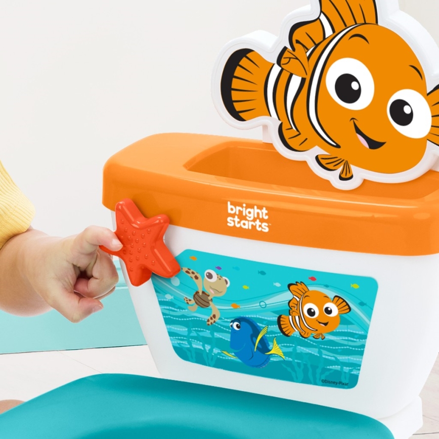 Bright Starts - Børnetoilet med lyd MY SIZE Finding Nemo 2xAAA