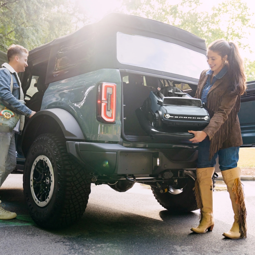 Bright Starts - Gåvogn FORD BRONCO 3xAA