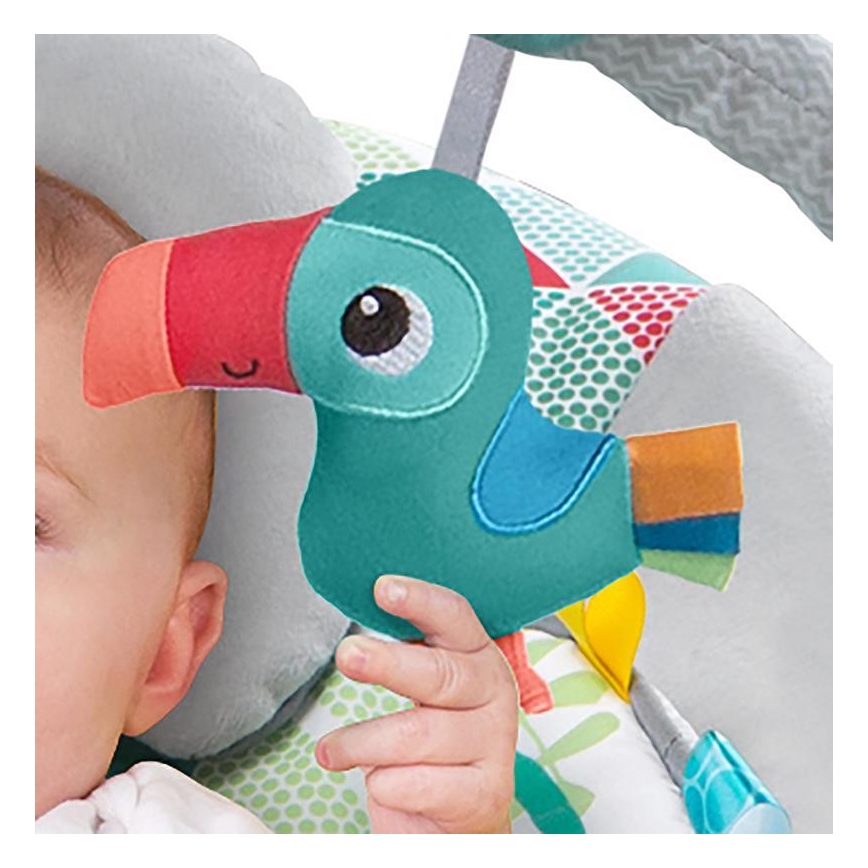 Bright Starts - Skråstol med vibration og musik TOUCAN TANGO