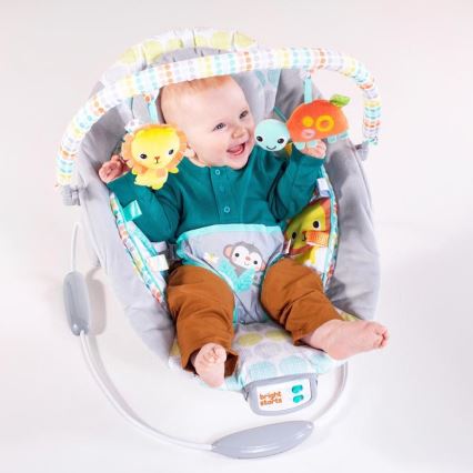 Bright Starts - Skråstol med vibration og musik WHIMSICAL WILD 3xLR14