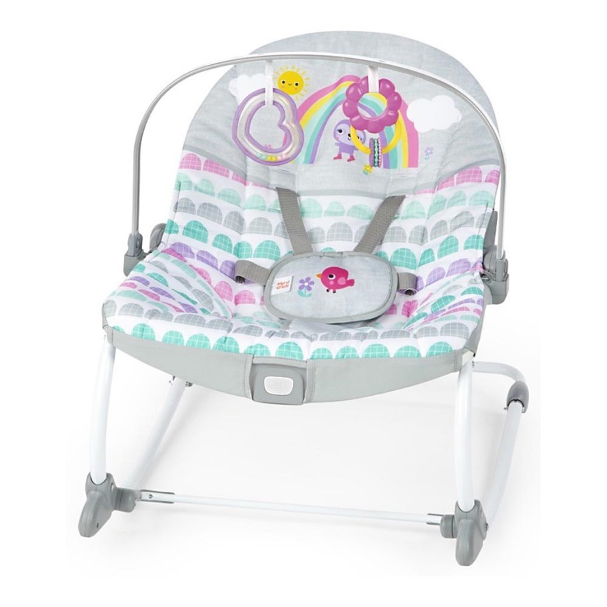 Bright Starts - Skråstol med vibration ROSY RAINBOW 1xLR14