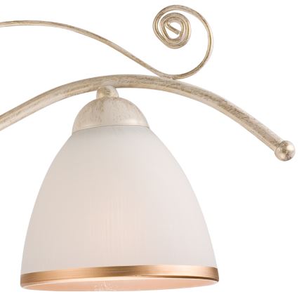 Brilagi - ANTICO LED-lysekrone med kæde 3xE27/60W/230V 3000K hvid patina