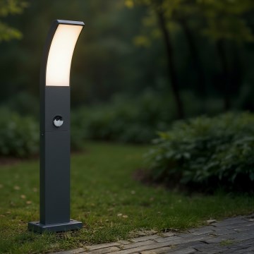Brilagi - ARCELO LED-udendørslampe med sensor, 9W/230V, 50 cm, IP44