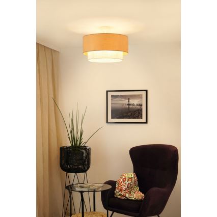 Brilagi - Loftlampe ARIZONA BOHO 1xE27/15W/230V Ø 45 cm beige