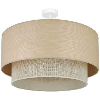 Brilagi - Loftlampe ARIZONA BOHO 1xE27/15W/230V Ø 60 cm beige