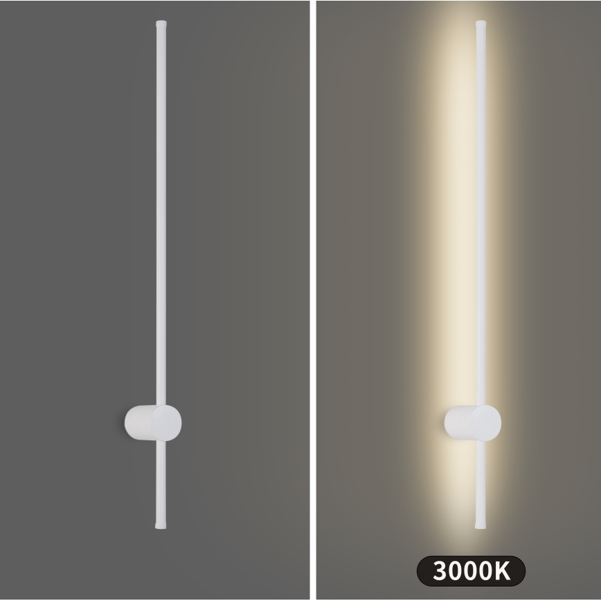 Brilagi - LED udendørs væglampe AURA LED/20W/230V 3000K IP54 97 cm hvid CRI 90