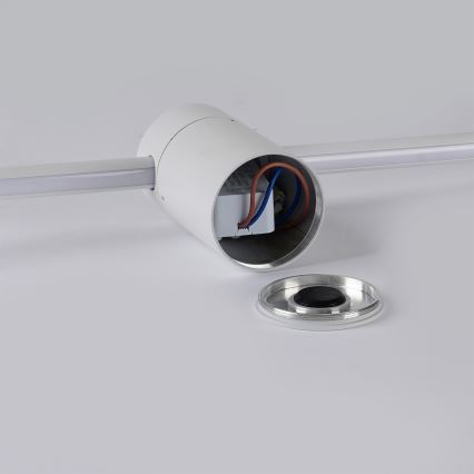 Brilagi - LED udendørs væglampe AURA LED/20W/230V 3000K IP54 97 cm hvid CRI 90
