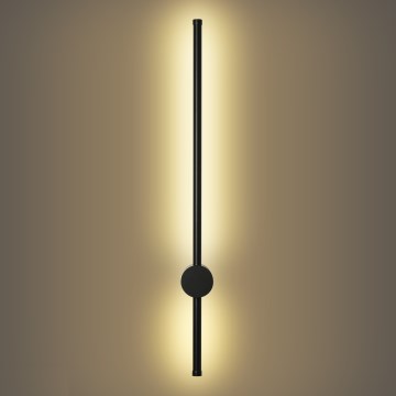 Brilagi - AURA udendørs væglampe LED/12W/230V 3000K IP54 65 cm sort