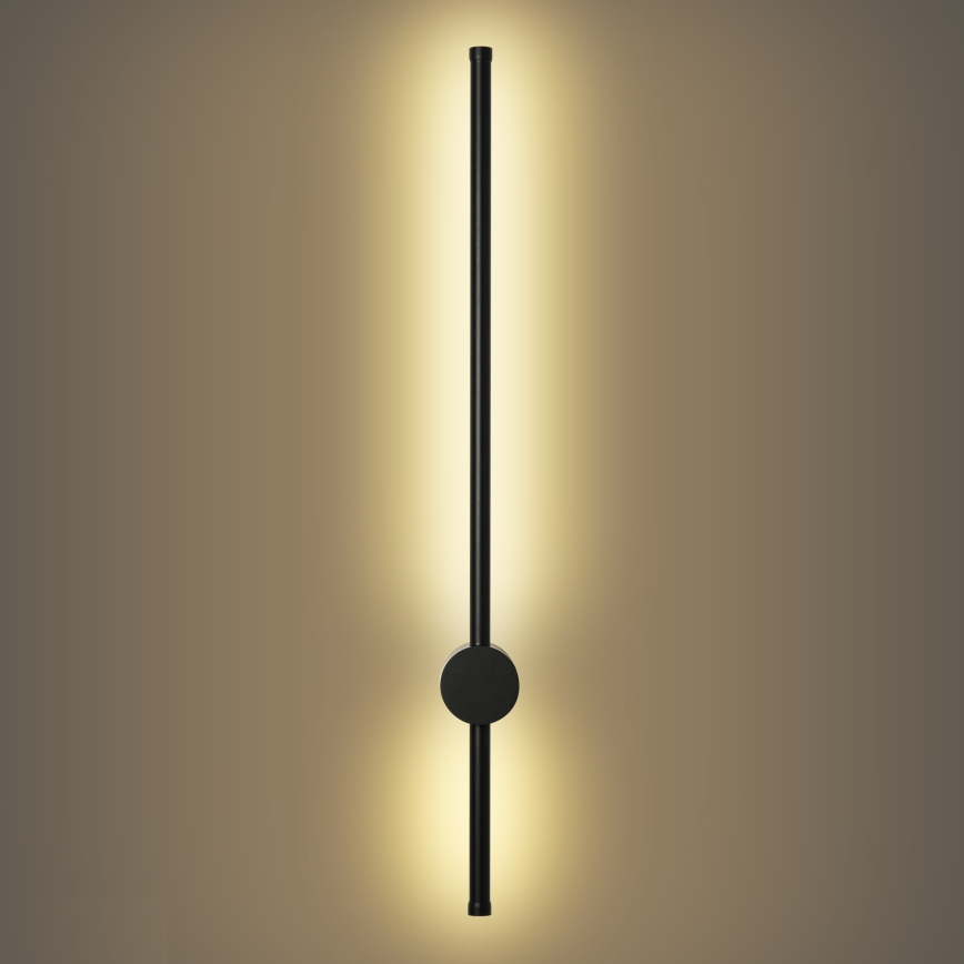 Brilagi - AURA udendørs væglampe LED/12W/230V 3000K IP54 65 cm sort
