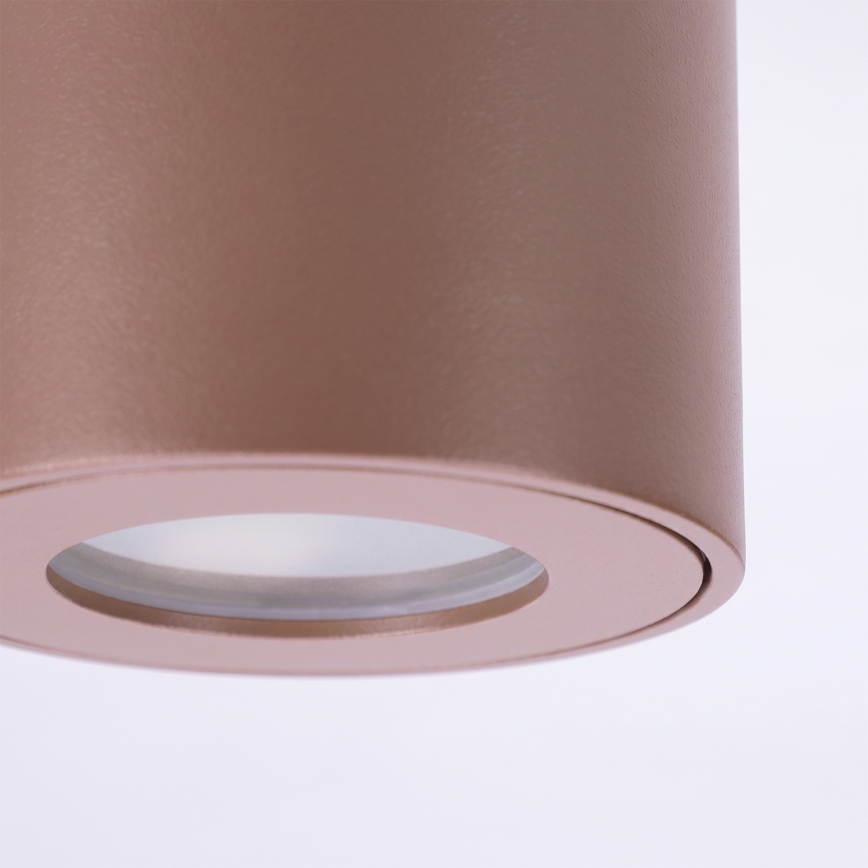 Brilagi - Badeværelses-spot MIA 1xGU10/30W/230V 84x80 mm brun IP54