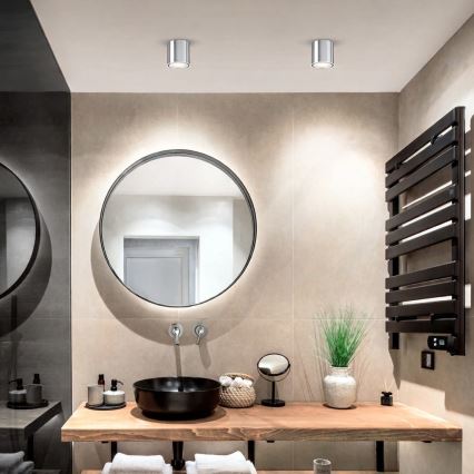 Brilagi - MIA badeværelsesspot 1xGU10/30W/230V 84x80 mm blank krom IP54