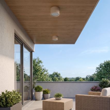 BRILAGI - Badeværelses-spot SMOOTH 1xGX53/15W/230V 60x82 mm beige IP54