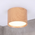 BRILAGI - Badeværelses-spot SMOOTH 1xGX53/15W/230V 60x82 mm i egetræsfiner IP54