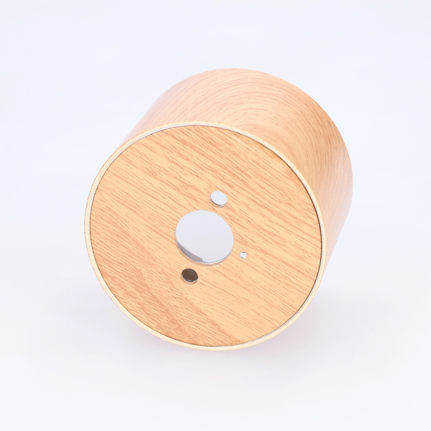 BRILAGI - Badeværelses-spot SMOOTH 1xGX53/15W/230V 60x82 mm i egetræsfiner IP54