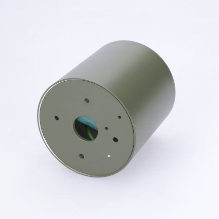 BRILAGI - Badeværelsesspot MIA 1xGU10/30W/230V 60x82 mm 84x80 mm mørkegrøn IP54