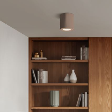 Brilagi - Badeværelses-spotlampe MIA 1xGU10/30W/230V 84x80 mm beige IP44