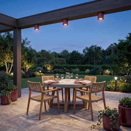 BRILAGI - Badeværelses-spotlampe MIA 1xGU10/30W/230V 84x80 mm bordeaux IP54