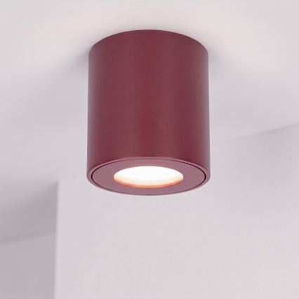 BRILAGI - Badeværelses-spotlampe MIA 1xGU10/30W/230V 84x80 mm bordeaux IP54