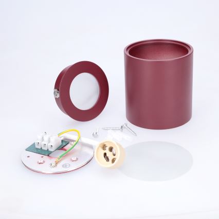 BRILAGI - Badeværelses-spotlampe MIA 1xGU10/30W/230V 84x80 mm bordeaux IP54