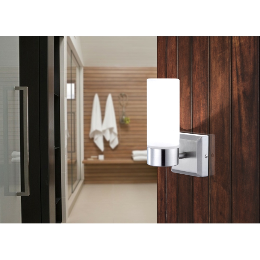 Brilagi - Badeværelses væglampe RAY 1xE14/40W/230V IP44