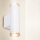Brilagi - Badeværelses vægspot SELE AQUA 2xGU10/30W/230V IP44 hvid